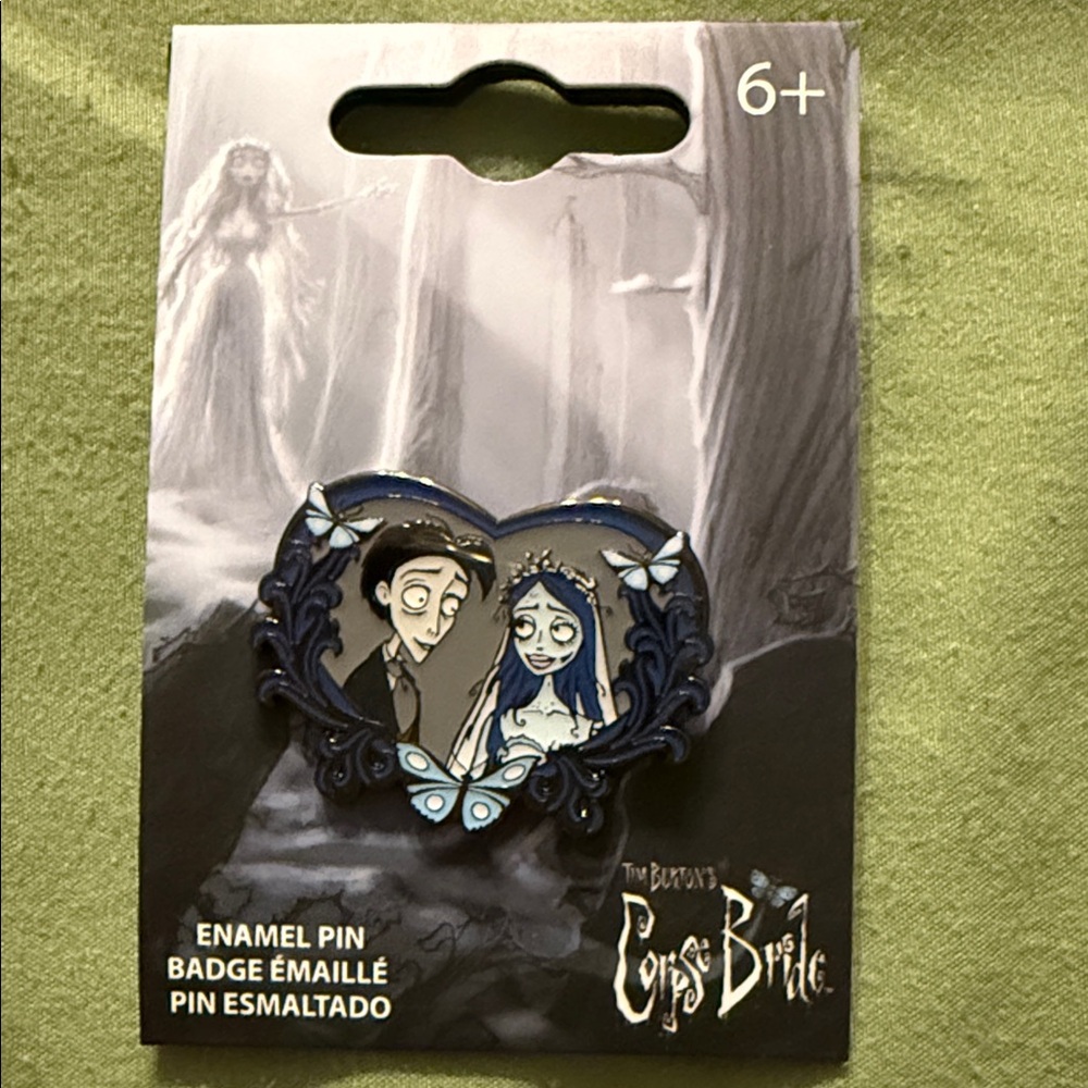 Tim Burton's Corpse Bride Enamel Pin
